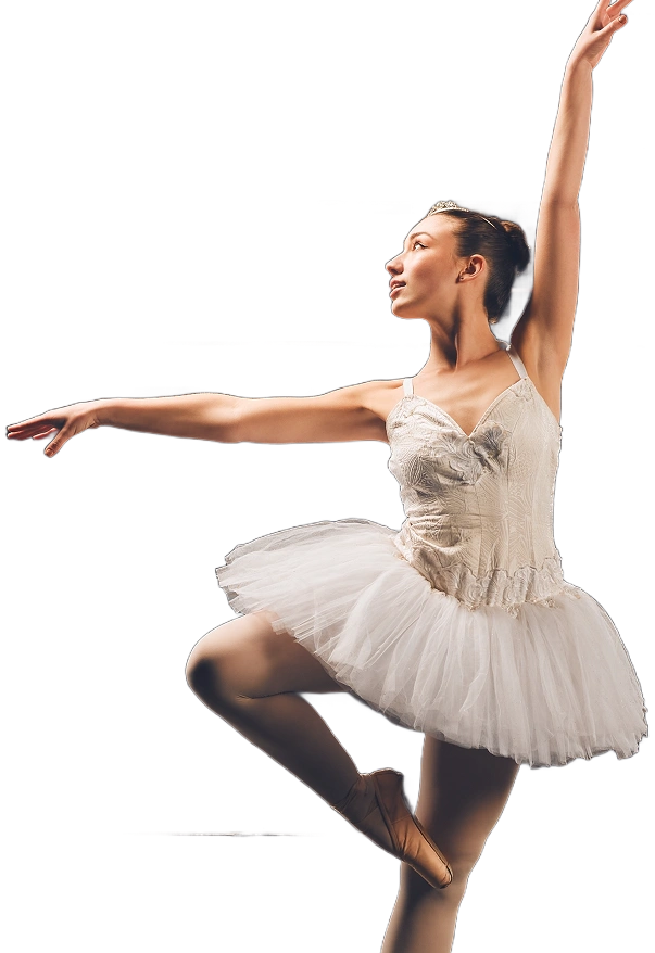 Ballerina Dancing Ballerina dancing isolated