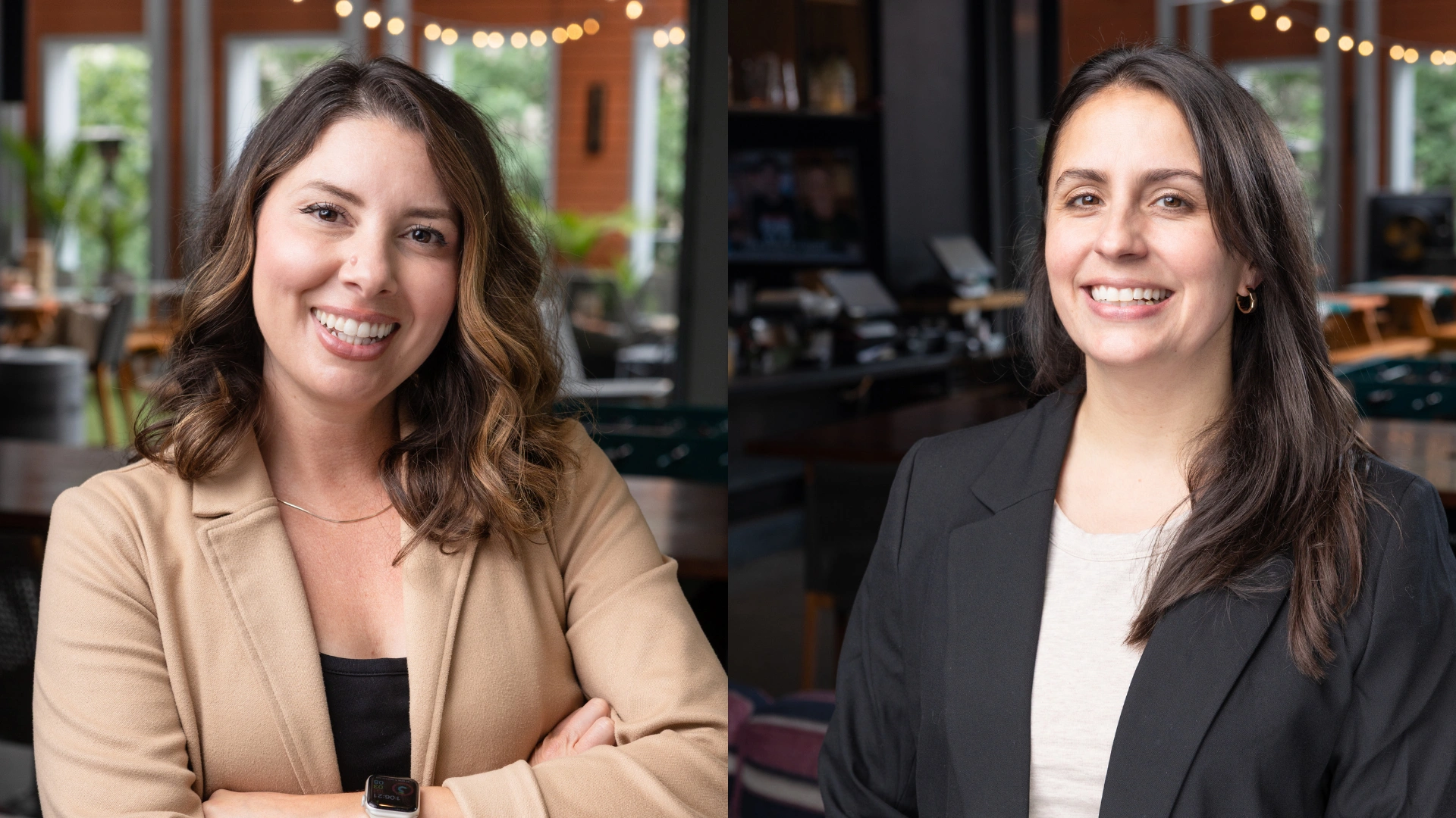 Brianne Cardona and Shari McGrath headshots